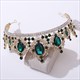 Alloy Bridal Tiara With Rhinestone Accents