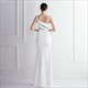 One Shoulder Mermaid Split Front Prom Dress With Beading