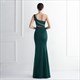 One Shoulder Mermaid Split Front Prom Dress With Beading