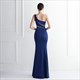 One Shoulder Mermaid Split Front Prom Dress With Beading