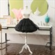 Cosplay-Lolita-Unterrock mit bauschigem Tutu-Tüll-Unterrock, lang 45Cm