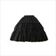Chiffon Lolita Petticoat Lace Embellished Underskirt Long 55Cm