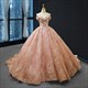 Off The Shoulder Beaded Lace Applique Prom Dress