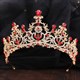 Alloy Crystal Bridal Tiara With Rhinestone Accents