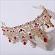 Alloy Crystal Bridal Tiara With Rhinestone Accents