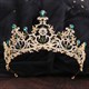 Alloy Crystal Bridal Tiara With Rhinestone Accents