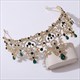 Alloy Crystal Bridal Tiara With Rhinestone Accents