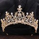 Alloy Crystal Bridal Tiara With Rhinestone Accents