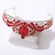 Barocke Braut-Tiara aus Kristall mit Strass-Akzenten