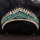 Crystal Bridal Tiara With Rhinestone Accents