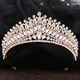 Crystal Bridal Tiara With Rhinestone Accents