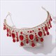 Baroque Drip Rhinestone Crystal Bridal Tiara