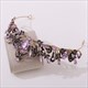 Leaf Birthday Tiara With Rhinestone Accents