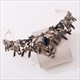 Leaf Birthday Tiara With Rhinestone Accents