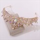Leaf Birthday Tiara With Rhinestone Accents