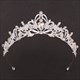 Leaf Birthday Tiara With Rhinestone Accents