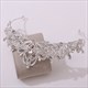Leaf Birthday Tiara With Rhinestone Accents