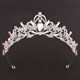 Leaf Birthday Tiara With Rhinestone Accents