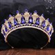 Crystal Bridal Tiara With Rhinestone Accents