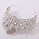 Crystal Bridal Tiara With Rhinestone Accents
