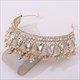 Crystal Bridal Tiara With Rhinestone Accents