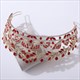 Baroque Leaf Rhinestone Princess Bridal Tiara