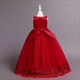 Vintage Lace Embellished Princess Flower Girl Dress With Flowers