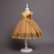 Lace Embellished Birthday Princess Flower Girl Dresses