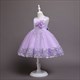 Lace Embellished Birthday Princess Flower Girl Dresses