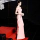 Off The Shoulder Split Front Prom Dress With Cascading Ruffles