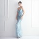 Sequin Spaghetti Strap Mermaid V-Neck Prom Dress