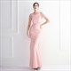 Mermaid Beaded Backless Prom Dress With Cascading Ruffles