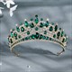 Crystal Bridal Tiara With Rhinestone Accents