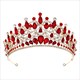 Crystal Bridal Tiara With Rhinestone Accents