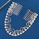 Rhinestone Accent Hair Comb For Birthday Girl