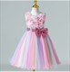 Rainbow Birthday Tutu Flower Girl Dress With Sequin Embellishments