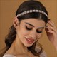 Alloy Square Rhinestone Bridal Headpiece