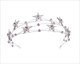 Barock Stern Legierung Strass Kopfschmuck