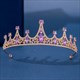 Alloy Birthday Girl Bridal Tiara With Rhinestone Accents