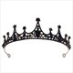 Alloy Birthday Girl Bridal Tiara With Rhinestone Accents