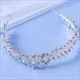 Handmade Leaf Bridal Headpieces With Rhinestone Accents