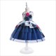 Sleeveless Floral Print Flower Girl Dress With Bow Back