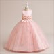 Sleeveless Lace Embellished Flower Girl Dresses