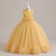 Sleeveless Lace Bodice Tulle Flower Girl Dress