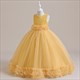 Sleeveless Lace Bodice Tulle Flower Girl Dress