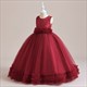 Sleeveless Lace Bodice Tulle Flower Girl Dress
