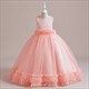 Sleeveless Lace Bodice Tulle Flower Girl Dress