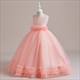 Sleeveless Lace Bodice Tulle Flower Girl Dress