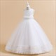 Sleeveless Lace Bodice Tulle Flower Girl Dress