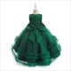 Sleeveless Lace Embellished Tulle Flower Girl Dress